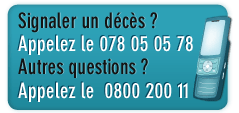 signaler un d&eacute;c&egrave;s